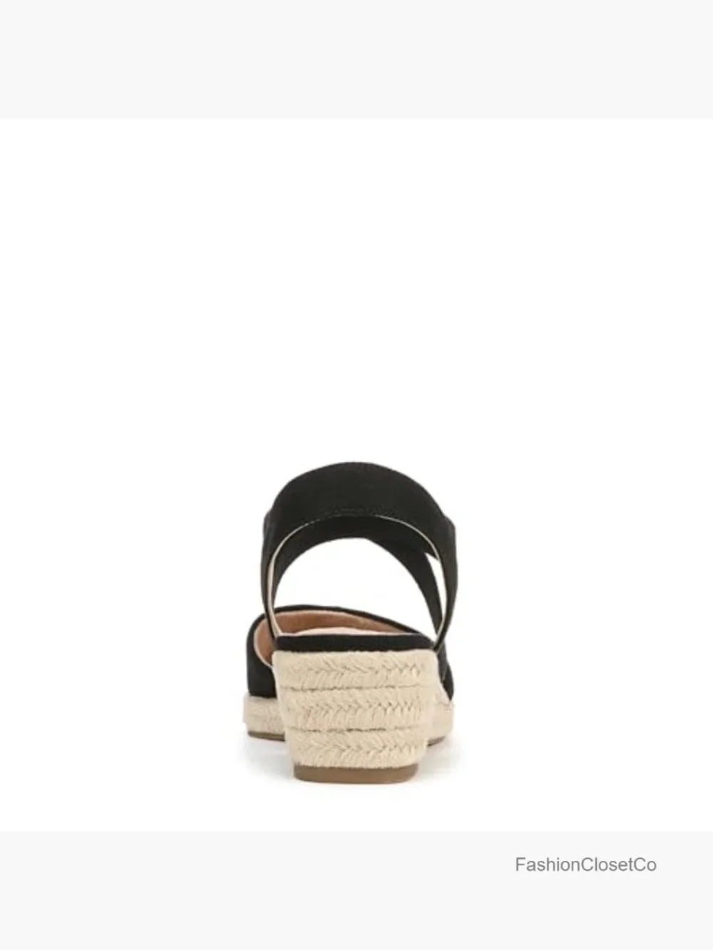 Womens Espadrille Wedge Sandals with Soft System Comfort